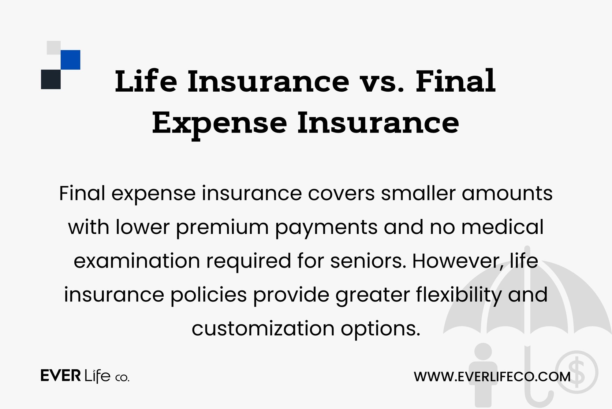 life vs final expense insurance