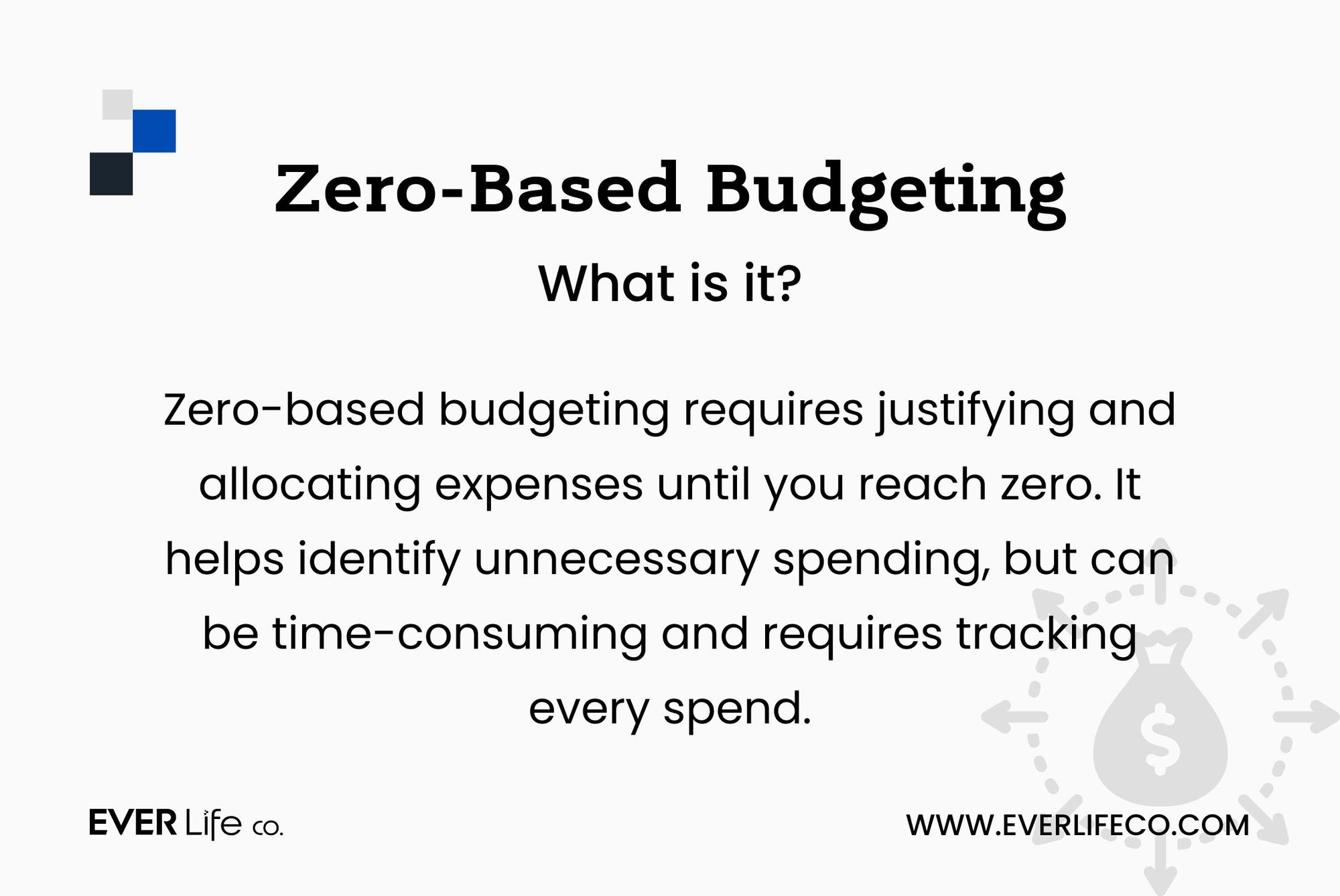 zero-based budgeting